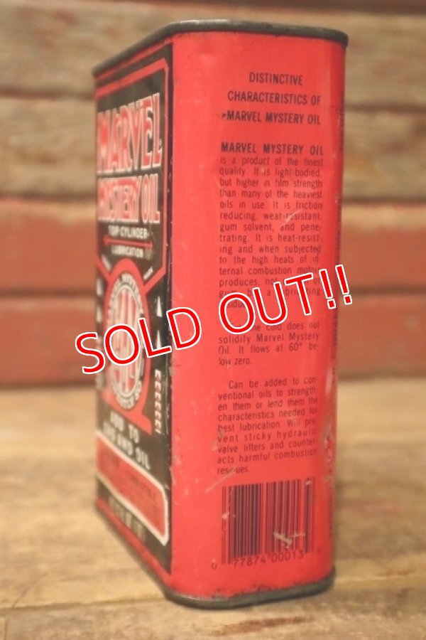画像4: dp-241027-16 MARVEL MYSTERY OIL / ADD TO GAS AND OIL 1 U.S. QUART Can