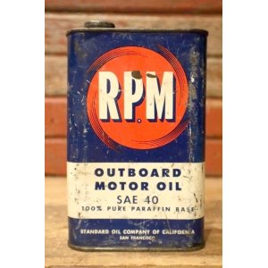 画像: dp-241027-17 RPM / OUTBOARD MOTOR OIL SAE 40 One U.S. QUART Can