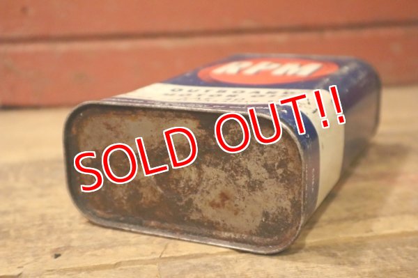 画像7: dp-241027-17 RPM / OUTBOARD MOTOR OIL SAE 40 One U.S. QUART Can