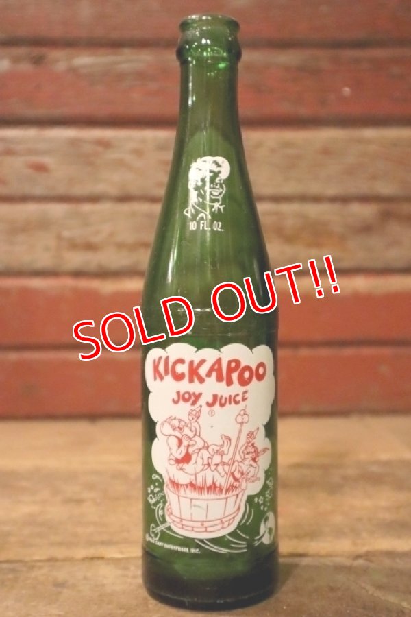 画像1: dk-057 KICKAPOO JOY JUICE 1960's 10 FL. OZ. Bottle