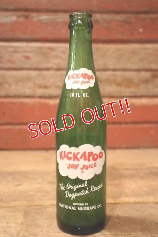 画像4: dk-056 KICKAPOO JOY JUICE 1960's 10 FL. OZ. Bottle