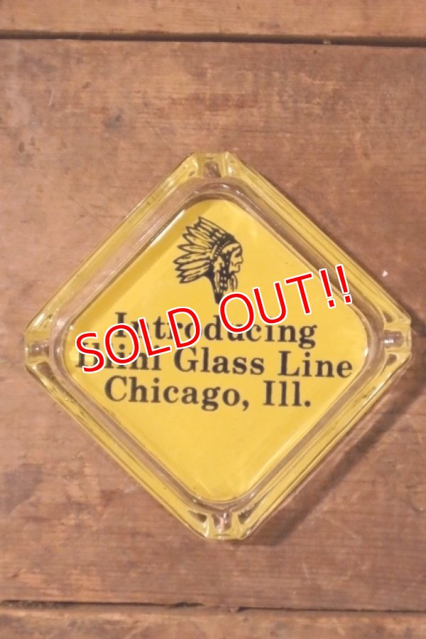 画像2: dp-240814-40 Illini Glass Line / Vintage Ashtray