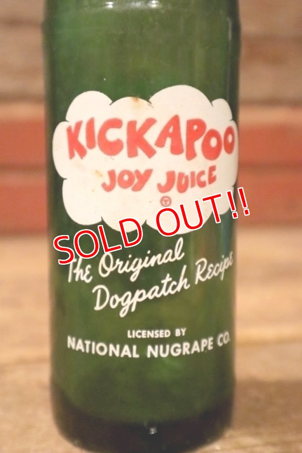 画像5: dk-056 KICKAPOO JOY JUICE 1960's 10 FL. OZ. Bottle