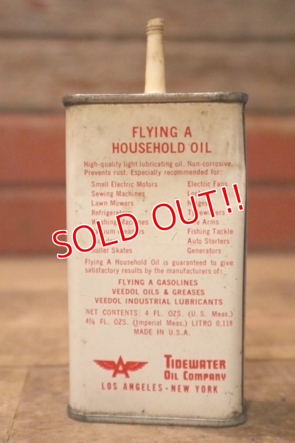 画像3: dp-241106-08 Tidewater Oil Company / FLYING A HOUSEHOLD OIL Can