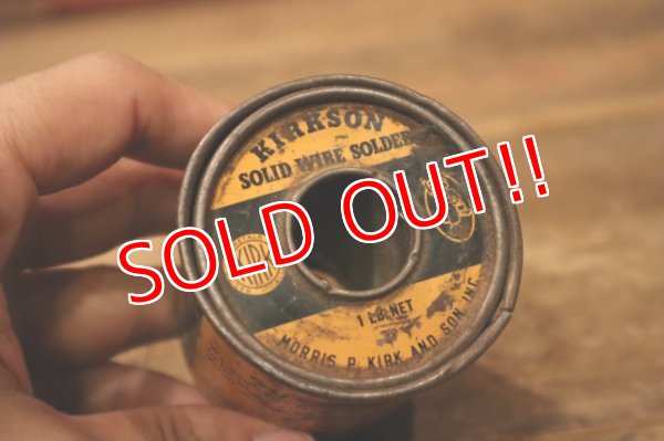 画像5: dp-240911-90 KIRKSON / 1960's solid Wire Solder