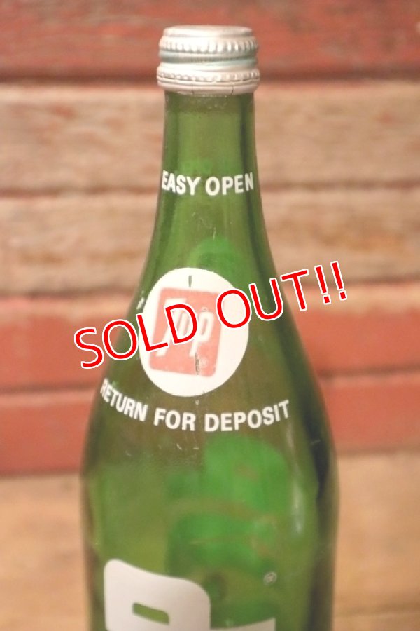 画像3: dk-066 7 Up / 1970's 32 FL.OZ. Bottle