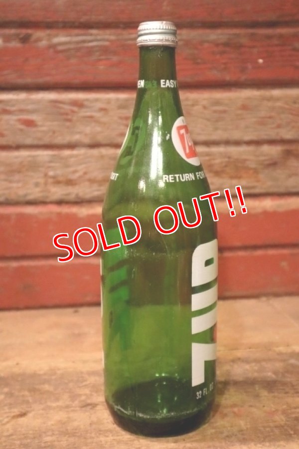 画像4: dk-066 7 Up / 1970's 32 FL.OZ. Bottle