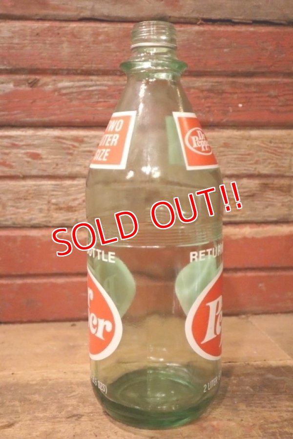 画像5: k-075 Dr Pepper / 1970's 67.6 FL.OZ. Bottle