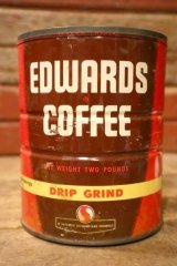 画像: dp-241106-47 EDWARDS COFFEE / Vintage Tin Can