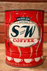 画像: dp-241106-50 S and W COFFEE / Vintage Tin Can