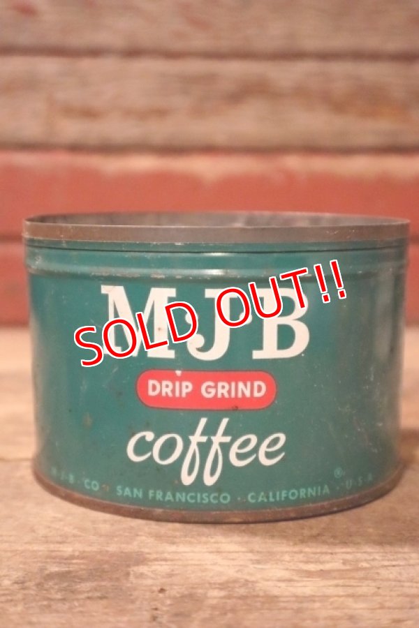 画像1: dp-241106-36 M.J.B COFFEE / Vintage Tin Can