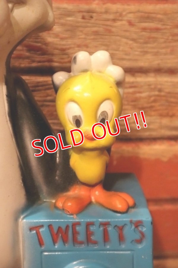 画像3: ct-241008-52 Sylvester & Tweety / 1972 Plastic Coin Bank