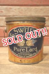 画像: dp-241106-22 Swift's "Silverleaf" Brand 1940's Pure Lard Can