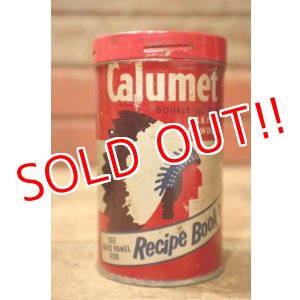 画像: dp-241027-24 Calumet BAKING POWDER / 1950's 1/2 LB. CAN