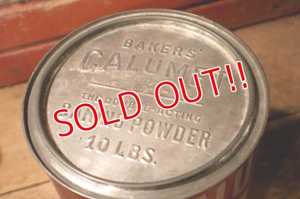 画像6: dp-241106-12 CALUMET BAKING POWDER / 1960's 10 LBS. CAN