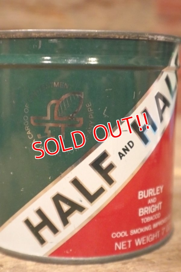 画像2: dp-241106-34 BURLEY AND BRIGHT TOBACCO 1950's-1960's HALF AND HALF CAN