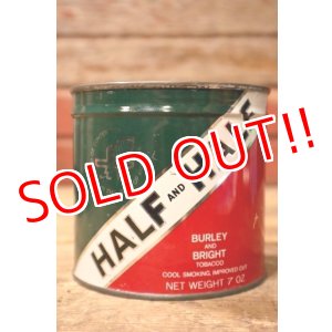 画像: dp-241106-34 BURLEY AND BRIGHT TOBACCO 1950's-1960's HALF AND HALF CAN