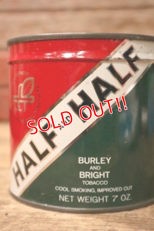 画像3: dp-241106-34 BURLEY AND BRIGHT TOBACCO 1950's-1960's HALF AND HALF CAN