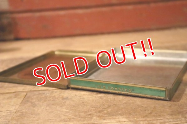 画像5: dp-241106-14 LUCKY STRIKE / 1930's Tin Case "Merry Christmas"