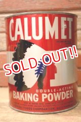 画像: dp-241106-12 CALUMET BAKING POWDER / 1960's 10 LBS. CAN