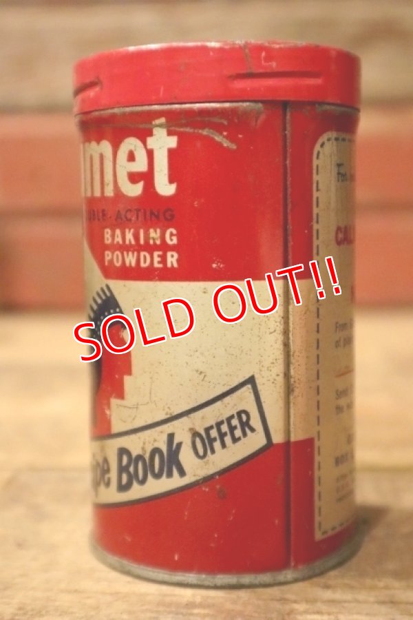画像4: dp-241027-24 Calumet BAKING POWDER / 1950's 1/2 LB. CAN