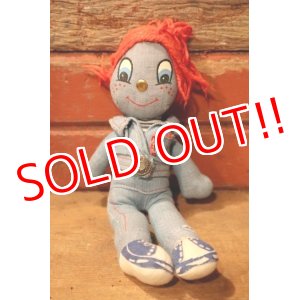 画像: ct-241008-82 LEVI'S / Knickerbocker 1970's Denim Rag Doll Boy