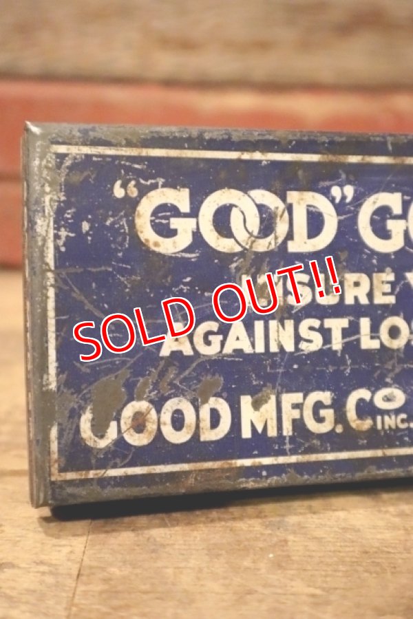 画像2: dp-240605-02 GOOD MFG. Co, INC / 〜1950's "GOOD" GOODS WASHER TIN BOX
