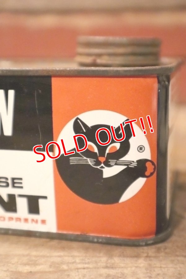 画像2: dp-241106-15 CAT'S PAW RUBBER CO., INC. 1960's ALL-PURPOSE CEMENT CAN