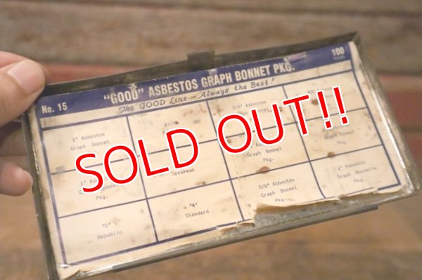 画像9: dp-240605-02 GOOD MFG. Co, INC / 〜1950's "GOOD" GOODS WASHER TIN BOX