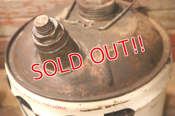 画像6: dp-240911-47 CO-OP / 1960's 5 U.S. GALLONS MOTOR OIL CAN