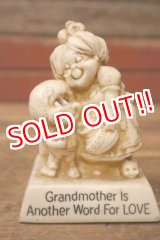 画像: ct-220901-15 R & W BERRIES 1979 Message Doll "Grandmother Is Another World For Love"