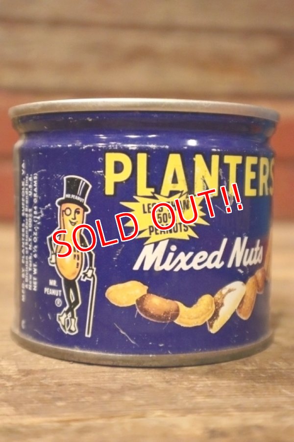 画像3: ct-241106-16 PLANTERS / MR.PEANUT 1960's-1970's Mixed Nuts Tin Can