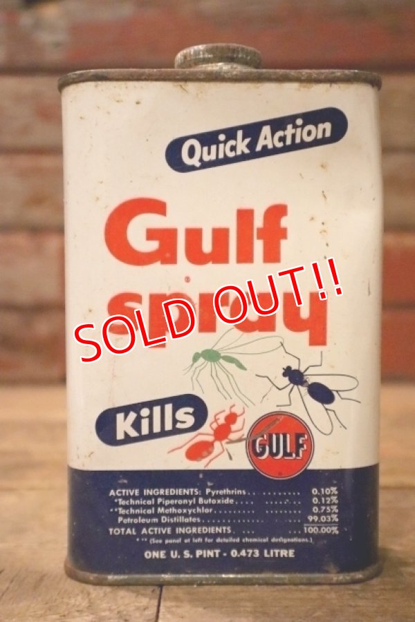 画像1: dp-220401-119 Gulf / 1960's Gulf Spray Can (10)