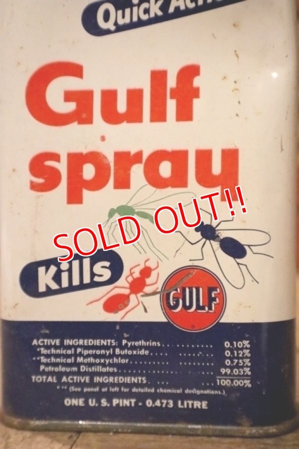 画像2: dp-220401-119 Gulf / 1960's Gulf Spray Can (10)