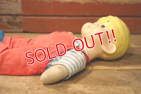 画像5: ct-241008-11 Dennis the Menace / Knickerbocker 1960's Rubber Face Doll