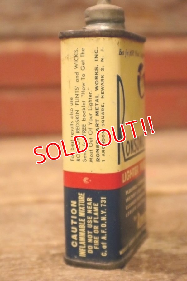 画像5: dp-241027-20 RONSON / RONSONOL LIGHTER FUEL HANDY OIL CAN