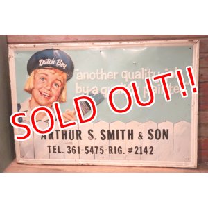 画像: dp-240911-39 Dutch Boy Paint 1970's Metal Sign