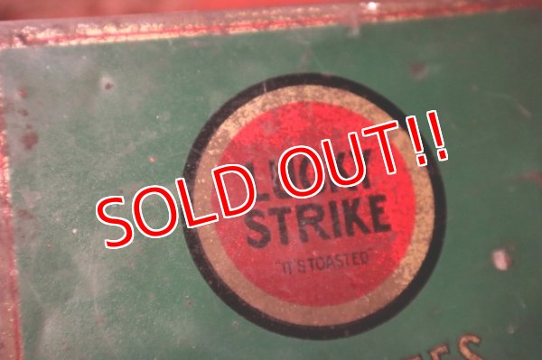 画像2: dp-241106-13 LUCKY STRIKE / 1940's Tin can