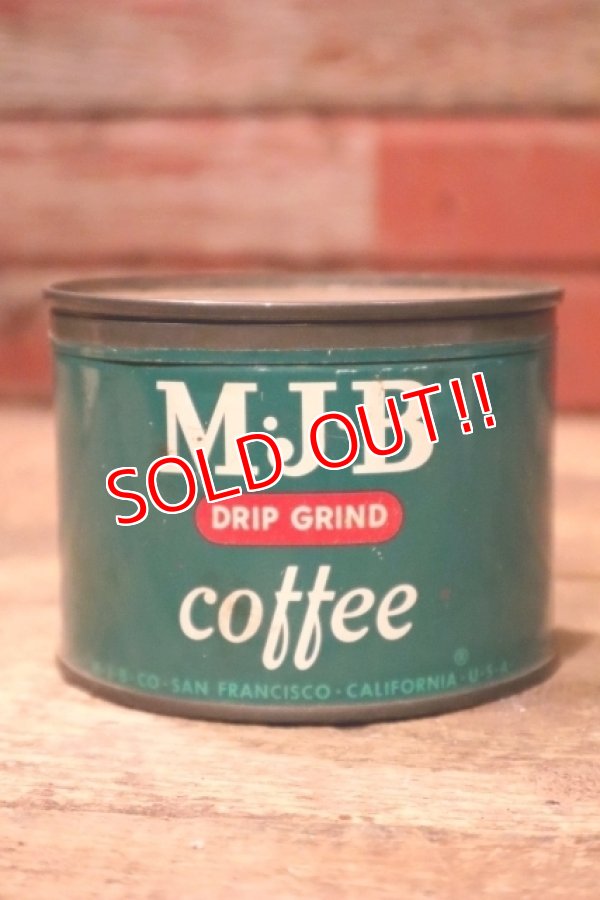 画像1: dp-241106-35 M.J.B COFFEE / Vintage Tin Can