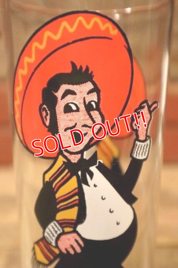 画像2: gs-241201-02 Pancho's Mexican Buffet / PEPSI 1975 Collector Series Glass