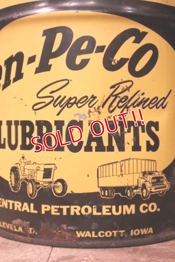 画像2: dp-240101-43 Cen-Pe-Co LUBRICANTS / 1970's-1980's 5 U.S.GALLONS Oil Can