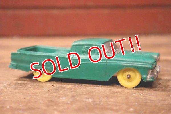 画像4: dp-241008-05 Auburn Rubber Toy / 1950's Ford Ranchero Pickup Truck Toy