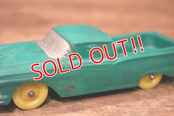 画像3: dp-241008-05 Auburn Rubber Toy / 1950's Ford Ranchero Pickup Truck Toy