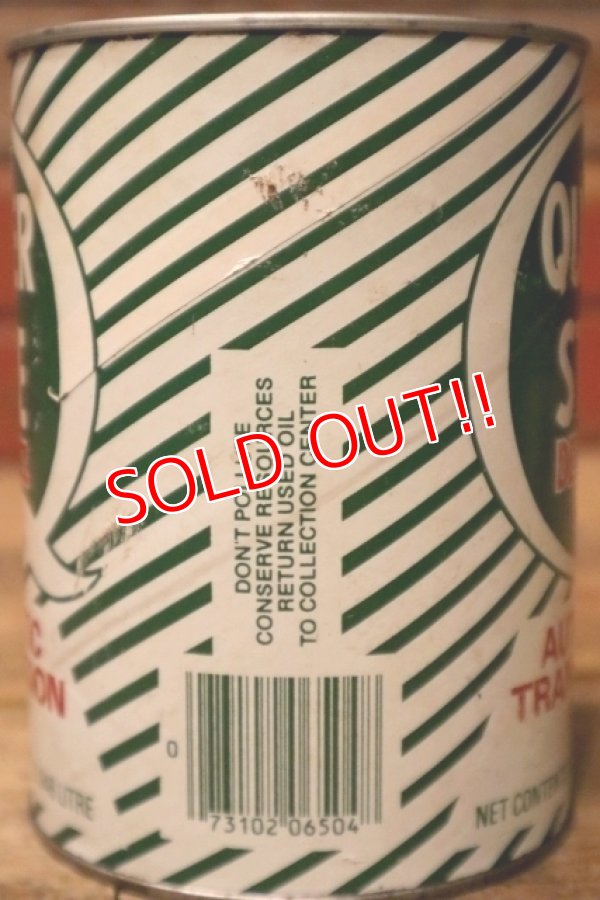 画像5: dp-240207-18 QUAKER STATE / DEXRON II AUTOMATIC TRANSMISSION FLUID One U.S. Quart Can