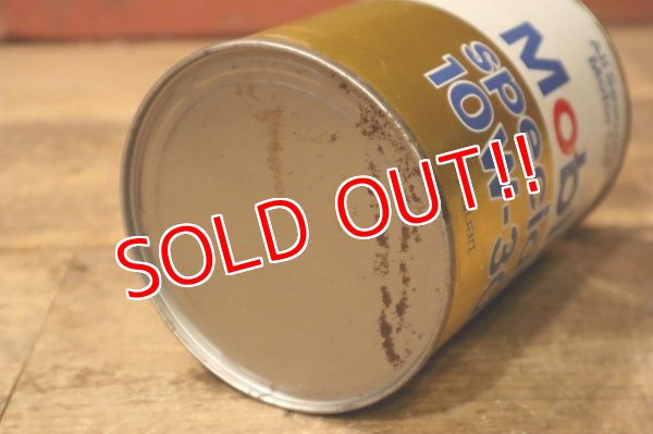 画像7: dp-240207-18 Mobil / Special 10W-30 One U.S. Quart Motor Oil Can