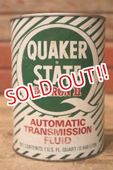 画像: dp-240207-18 QUAKER STATE / DEXRON II AUTOMATIC TRANSMISSION FLUID One U.S. Quart Can