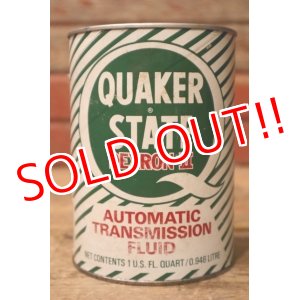 画像: dp-240207-18 QUAKER STATE / DEXRON II AUTOMATIC TRANSMISSION FLUID One U.S. Quart Can