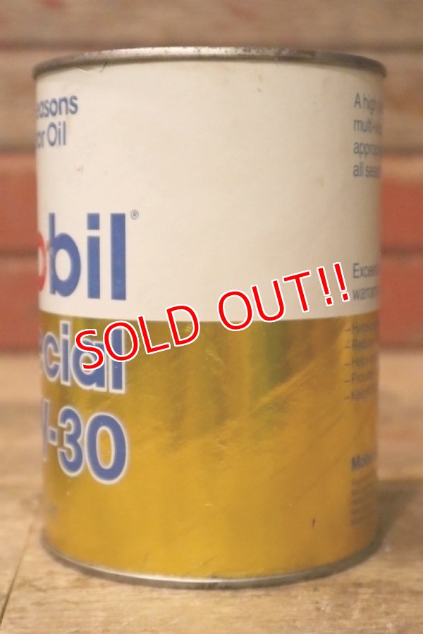 画像4: dp-240207-18 Mobil / Special 10W-30 One U.S. Quart Motor Oil Can