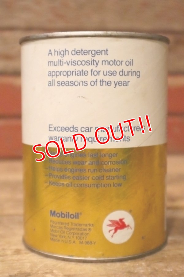 画像3: dp-240207-18 Mobil / Special 10W-30 One U.S. Quart Motor Oil Can