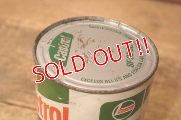 画像7: dp-240207-18 Castrol GTX / One U.S. Quart Motor Oil Can